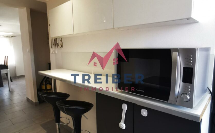 Appartement 2eme et dernier étage avec 3 pièces à vendre à Belfort pour investisseurs
