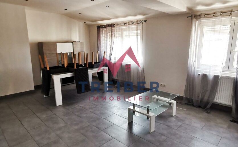 Appartement 2eme et dernier étage avec 3 pièces à vendre à Belfort pour investisseurs