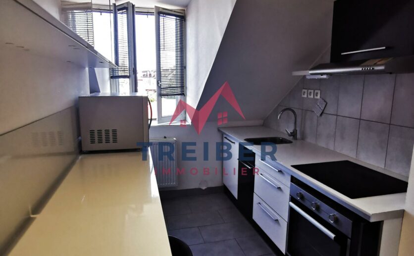 Appartement 2eme et dernier étage avec 3 pièces à vendre à Belfort pour investisseurs