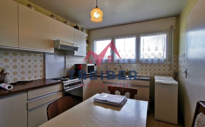 Appartement 3 chambres  , 2 balcons et 1 garage dans un parc arboré à Belfort