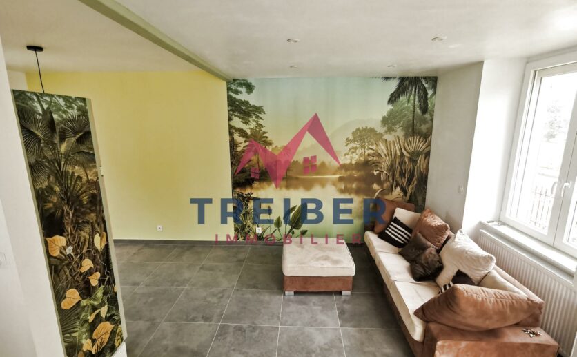 maison en duplex sur sous sol avec terrain privatif de 300 m2