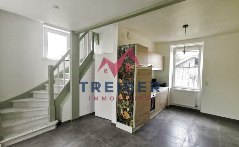 maison en duplex sur sous sol avec terrain privatif de 300 m2