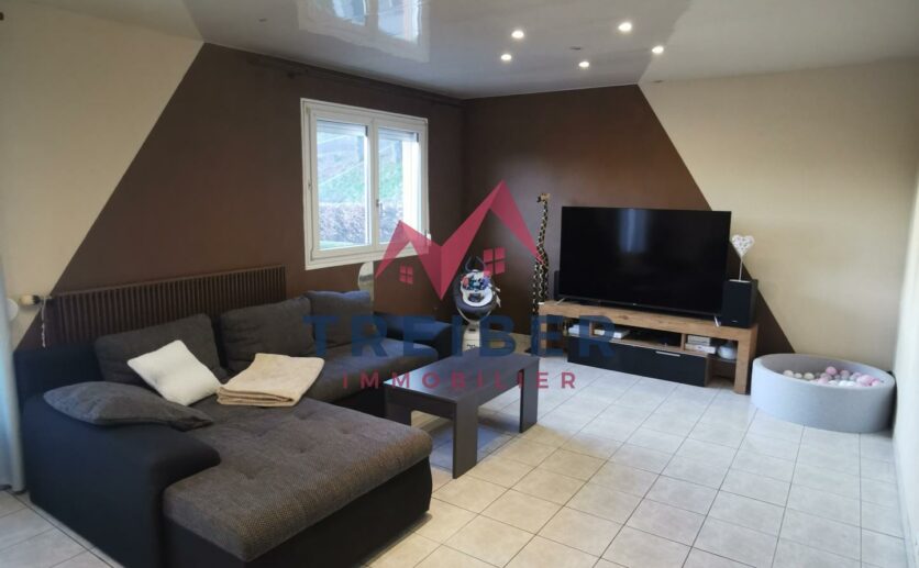Maison de 13750 m2 à Ronchamp au calme avec garage et terrain privatif