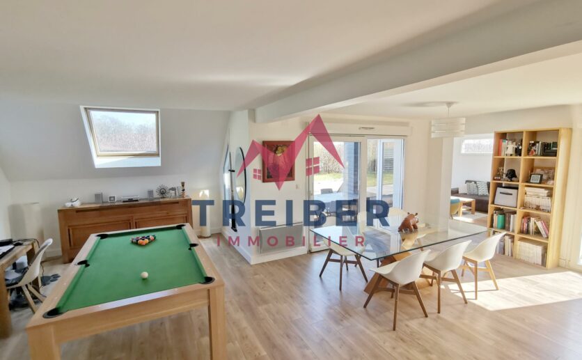 Maison 2009 à Chavannes-sur-l'Étang   4 Chambres, Terrain Privatif, Piscine Chauffée et Garage