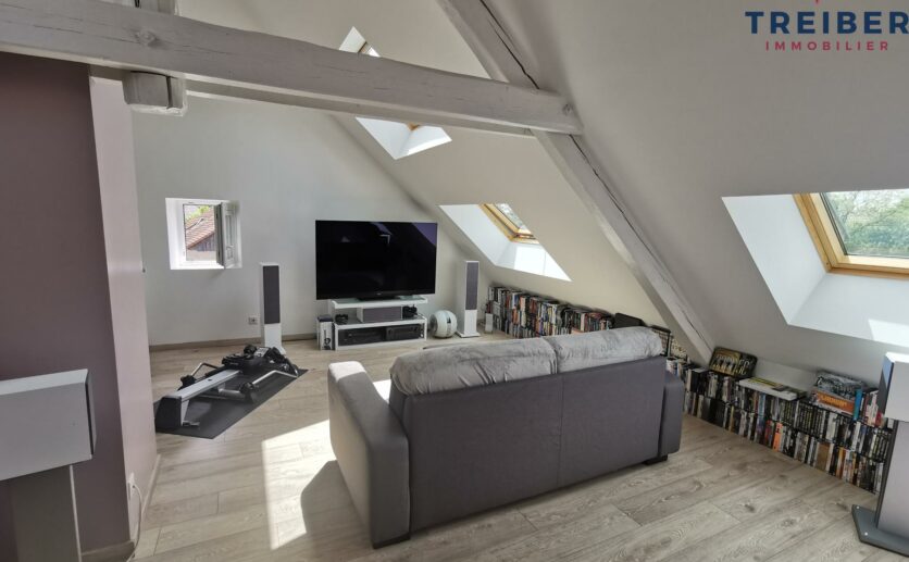 Maison Bessoncourt type ferme entièrement rénovée avec corp de ferme sur 6 ares 55,  garage 3 voitures.