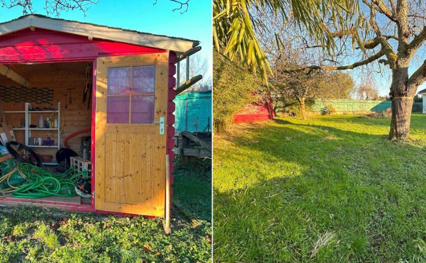 Maison Bourogne, 4 chambres,proche axe autoroutier sur 14 ares de terrain située au calme avec sous sol et gar